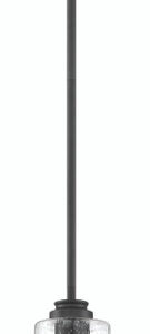 Bolden 1 Light Mini Pendant in Flat Black