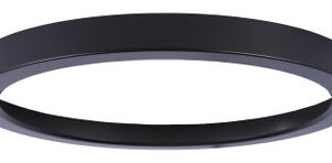 9" Optional Flushmount Trim in Flat Black